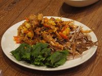 金沙魷魚襯紫蘇果乾豆沙