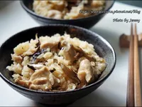 電鍋料理‧麻油雞丁飯