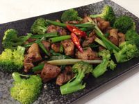 蔥爆豬肉