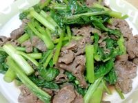 芥藍牛肉