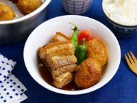 炸蛋紅燒滷肉【大同高質內鍋】