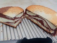 【新手食譜】斑馬戚風蛋糕