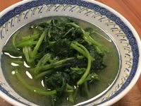 地瓜葉味噌湯