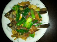 蔥燒海鯽魚