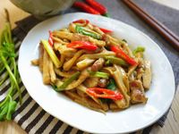竹筍炒肉絲
