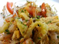 辣味芝麻油佐五福菜【福壽純芝麻油玩料理】