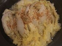 微波爐版千層白菜豬肉鍋