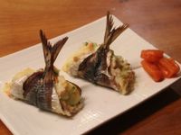 竹莢魚馬鈴薯沙拉燒