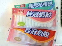 桂冠蛋餃煎。方便 快速 料理到好！