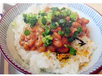 日式納豆拌飯