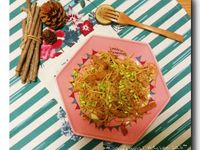 黃豆芽炒蘭花干