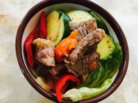 牛小排節瓜沙拉