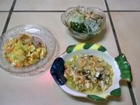 鮮食🐾 納豆蓋飯 火鍋 蒲瓜炒魚