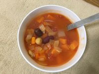 番茄萝卜炖煮