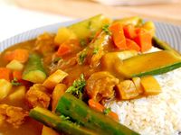 香辣咖哩飯「純素」
