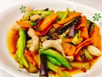 松阪茄熱炒
