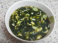 （韓式）海苔蛋花湯 계란김국