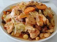 【炒泡菜什錦蒟蒻麵】瘦身也能美味吃。