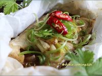 無油煙料理《蒸烤珍珠龍膽紙包魚》