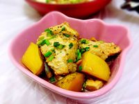 馬鈴薯豆腐燜肉片（keep fit餐單）