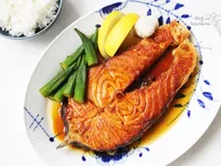照燒鮭魚排