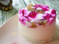 水果杏仁奶凍
