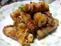 蜜汁五花肉捲