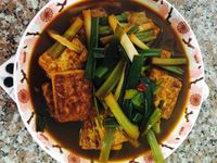 辣醬黃金豆腐
