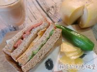 『美味全麥三明治』擁有豐富層次的營養早餐
