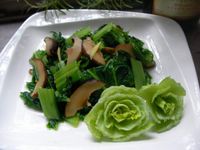 炒廣島菜
