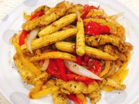 黑胡椒炒魚柳