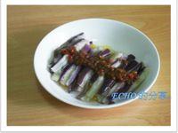 簡單無油煙料理-涼拌沙茶茄子