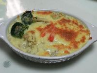 十分輕鬆料理DIY~營養健康滿分的桂冠野菇燻雞焗飯