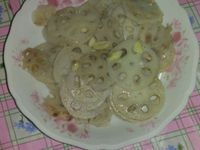 蒜炒蓮藕片