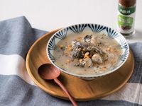 香草虱目魚肚蚵仔粥