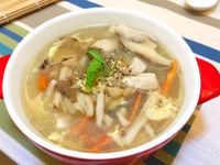 銀耳鮮菇雞柳濃湯+亞大T8銀耳