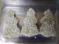 美味變異點心~雪樹(綠茶雪花糕)