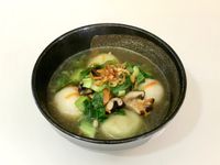客家鹹湯圓—小時候的好滋味【植物五辛素】