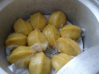 黃金地瓜菜包
