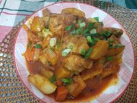 （韓式）燉雞 찜닭