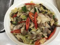 酸白菜炒肉絲