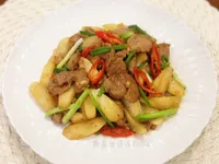 大芥蘭炒里肌