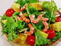 【厚生廚房】彩蔬鮮蝦油醋沙拉