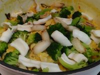 南瓜海鮮燉飯