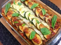 千層茄子與櫛瓜（Moussaka）
