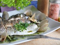 香料奶油紙包魚