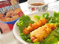 無敵爽脆炸熱狗【台酒花雕雞麵】