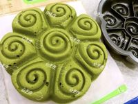 日式若竹抹茶棉花蛋糕（10吋花模）