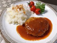 【日本家庭料理】日式漢堡
