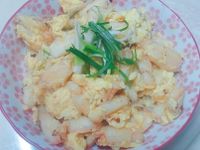 蟹肉炒蛋